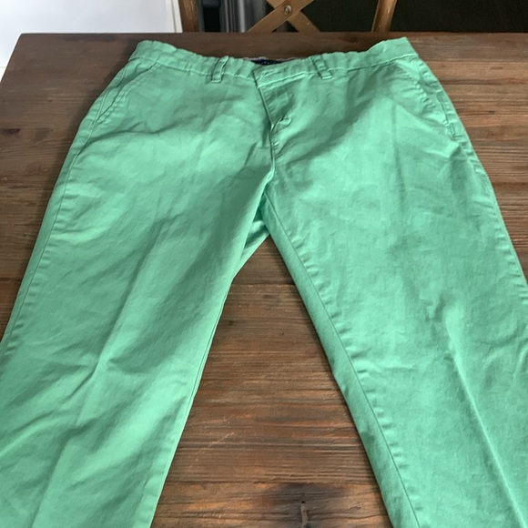Tommy Hilfiger green chino boyfriend pants - Picture 5 of 6